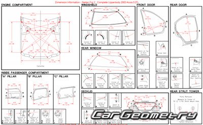  Acura 3.2TL 1999-2003 Body Repair Manual
