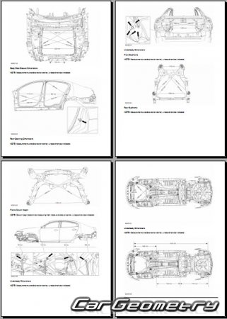   Lincoln MKS 2009-2015 Body dimensions