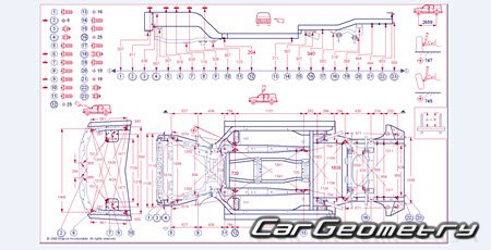 Land Rover Freelander II (L359) 20062014 Body dimensions