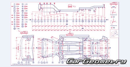 Land Rover Freelander II (L359) 20062014 Body dimensions