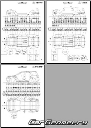 Land Rover Freelander II (L359) 20062014 Body dimensions