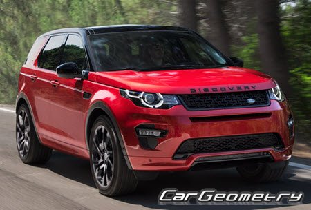   Land Rover Discovery Sport (L550) 2015-2023,      