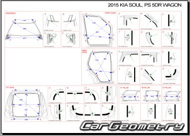 Kia Soul (PS)  2014 Body Repair Manual