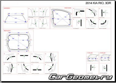  Kia Rio 3-door (UB) 2011-2016 Hatchback