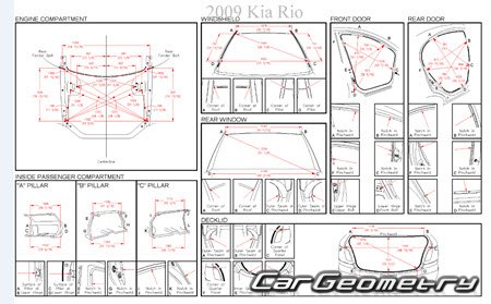   Kia Rio / Kia Pride  (JB) 200509 (Sedan, Hatchback)
