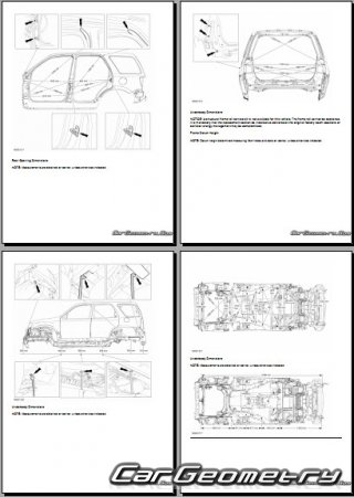    Ford Escape 2008-2012 Body dimensions