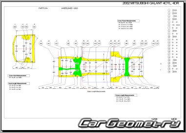 Mitsubishi Galant 19972005 (Sedan  Wagon) Body Repair Manual