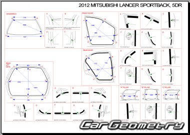    Mitsubishi Lancer X Sportback (CX#) 2008-2013