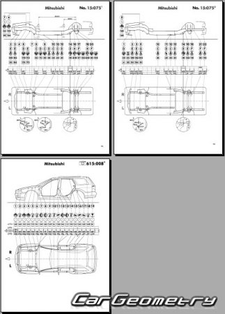 Mitsubishi Galant 19972005 (Sedan  Wagon) Body Repair Manual