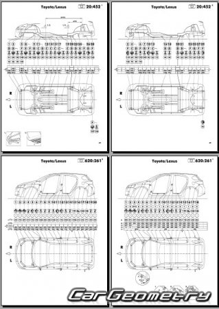   Lexus CT200h 2011-2017 (ZWA10) Collision Repair Manual