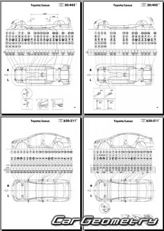   Lexus GS 450h (GWS191) 20062011 Collision Repair Manual