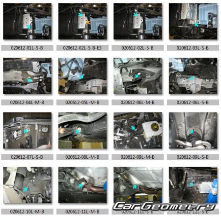 Lexus LS 460, 460L (2WD  AWD) 2013-2018 (USF40, USF41, USF45, USF46)