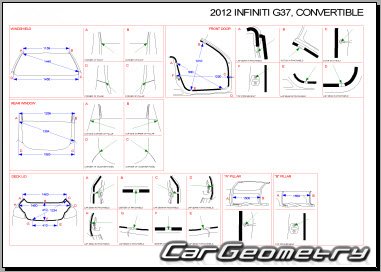   Infiniti G37 Convertible (V36) 2009-2013 Body Repair Manual