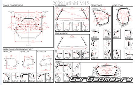   Infiniti M35, M45 (Nissan Fuga) 2008-2010  (Y50)
