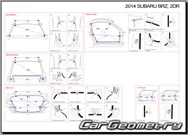 Subaru BRZ 2012-2021 Body Repair Manual