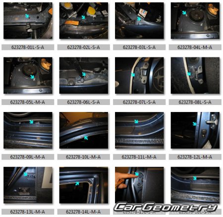   Subaru Impreza III Hatchback (GH)  2007-2011 Body Repair Manual