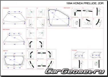    Honda Prelude 1992-1996 Body Repair Manual