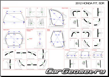    Honda Fit (Honda Jazz) 2009-2013 Body Repair Manual