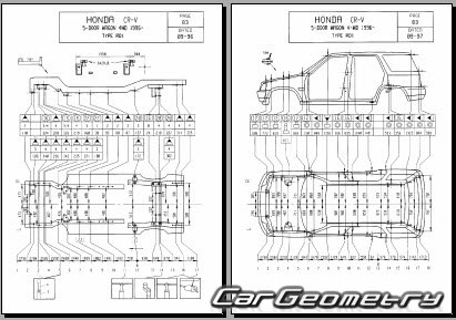   Honda CR-V 1995-2001 Body Repair Manual