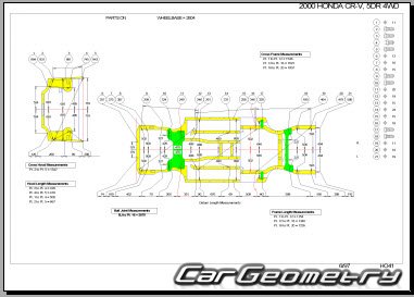   Honda CR-V 1995-2001 Body Repair Manual