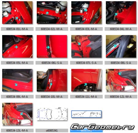   Honda S2000 2000-2009 Body Repair Manual