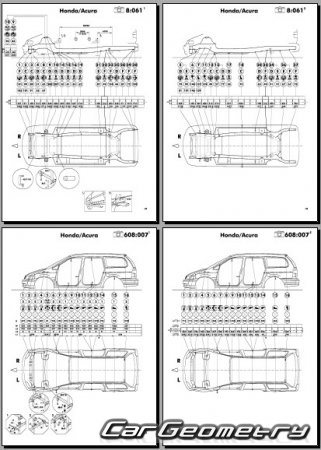   Honda Odyssey (RL1) 1999-2004 USA Body Repair Manual
