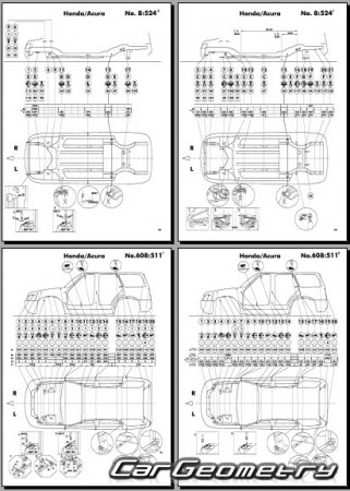   Honda CR-V 1995-2001 Body Repair Manual