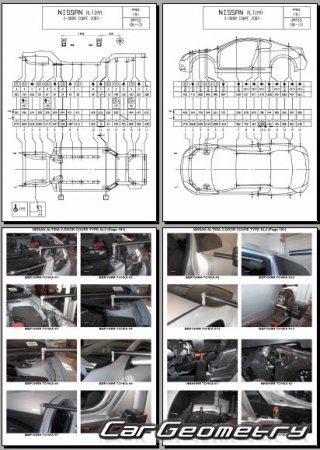   Nissan Altima (L32) 2006-2012 (Sedan, Coupe, Hybrid) Body Repair Manual