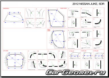   Nissan Juke (YF15) 2010-2017 Body Repair Manual
