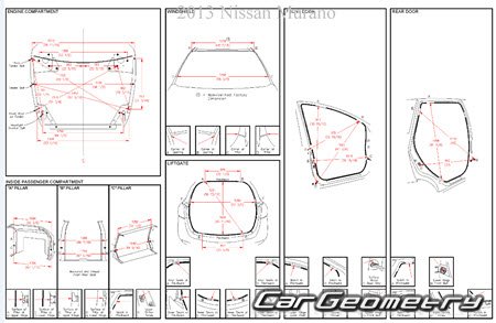   Nissan Murano (Z51) 20082014 Body Repair Manual