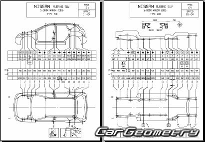   Nissan Murano (Z50) 20032008 Body Repair Manual