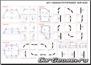   Nissan Pathfinder (R51) 20042012 Body Repair Manual
