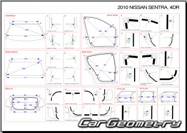   Nissan Sentra (B16) 20072012 Body Repair Manual