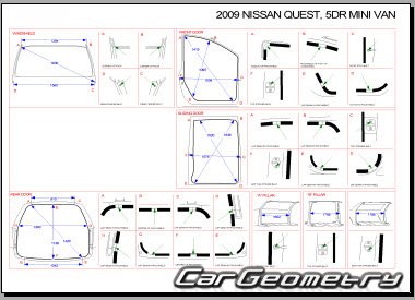   Nissan Quest (V42) 2004-2010 Body Repair Manual