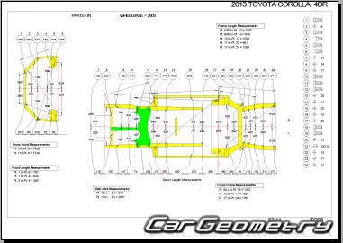   Toyota Corolla 2009-2013 ( AZE141 ZRE142) Collision Repair Manual