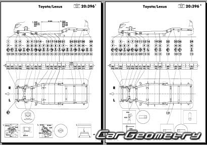   Toyota Land Cruiser 200 20082015 Collision shop manual