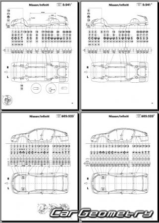   Nissan Maxima (A34) USA 20042008 Body Repair Manual