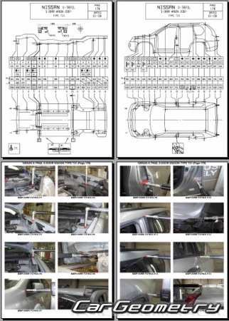   Nissan X-Trail (T31) 20072013 Body Repair Manual