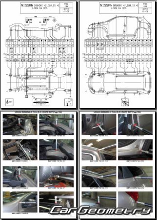   Nissan Qashqai+2 (J10E)  2008-2013 Body Repair Manual