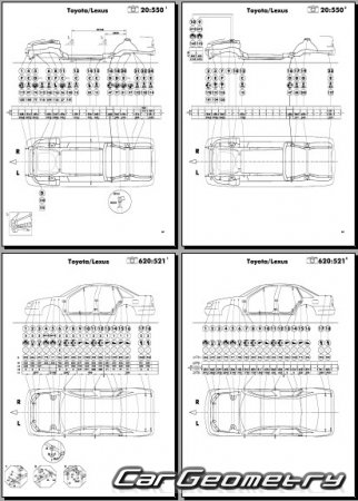    Toyota Avalon (MCX20) 20002004 Collision Repair Manual