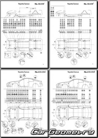 Toyota Celica (AT200, ST200) 1994-1999 Collision Repair Manual