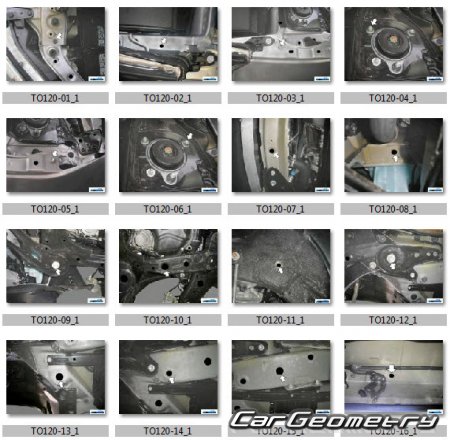 Toyota Highlander Hybrid  2014 Collision Repair Manual