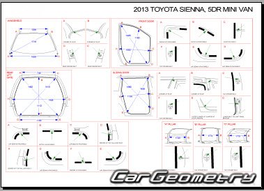  Toyota Sienna  2010 (ASL30, GSL30, GSL33, GSL35)