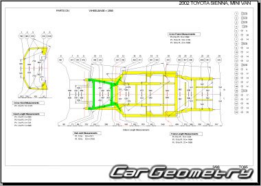   Toyota Sienna 1997-2003 (MCL10) Collision Repair Manual
