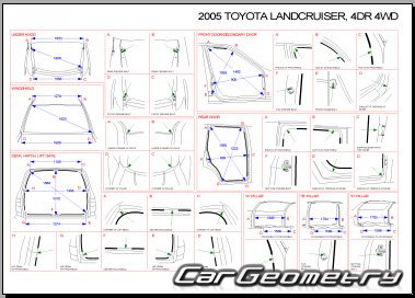   Toyota Land Cruiser Station Wagon 1998-2007