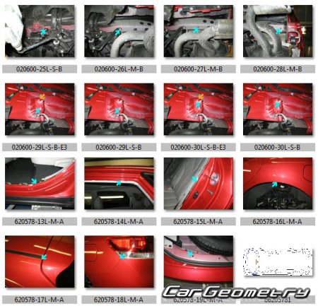   Toyota Venza (AGV10,15 GGV10,15) 20092016 Collision Repair Manual