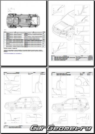 Land Rover Freelander II (L359) 20062014 Body dimensions