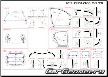   Honda Civic (FK) 2012-2015 5D Hatchback EURO