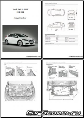   Honda Civic (FK) 2012-2015 5D Hatchback EURO