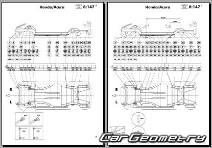   Honda Odyssey (RB3, RB4) 20092013 (RH Japanese market) Body dimensions
